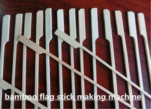 Flag stick making machine