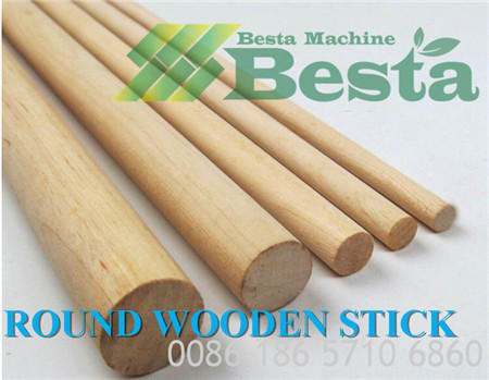 Wooden Round Stick Making 6mm to 20mm