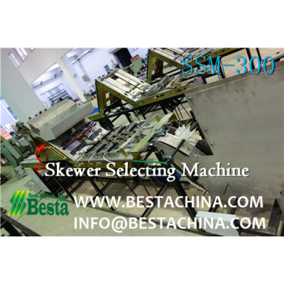 BBQ STICK  quality control machine， selecting machine