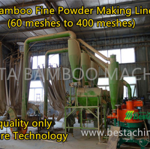 100 mesh bamboo powder making Machine