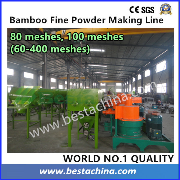 100 Mesh Bamboo Powder Making Machine