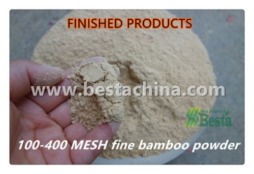 bamboo powder making Machine