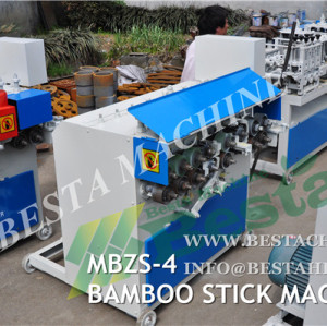 High quality bamboo stick making machine, round bamboo stick makig