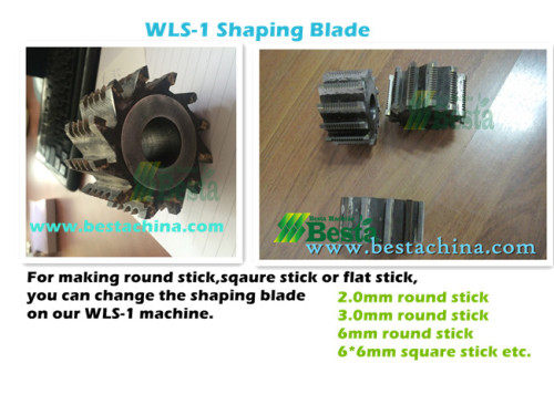 Wooden Stick Making Machine (round stick) 2mm, 6mm