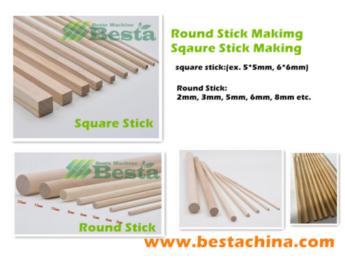 Round Wooden Stick Making Machine (BEST QUALITY)