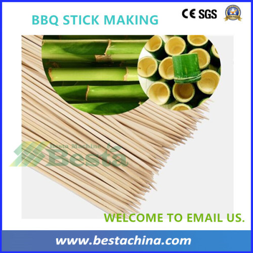 BAMBOO BBQ STICK MAKING MACHINE , Skewer Making Machines