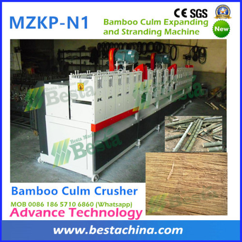 Strand Woven Raw Materials Preparation Machines, Bamboo Culm Crusher  (New technology)