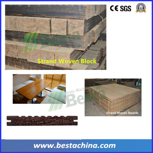 Bamboo Flooring Making Machine, Strand Woven Block Line (YD-3600)