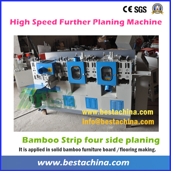 Solid Bamboo Furniture Board Machine, Bamboo Strip Planing Machine