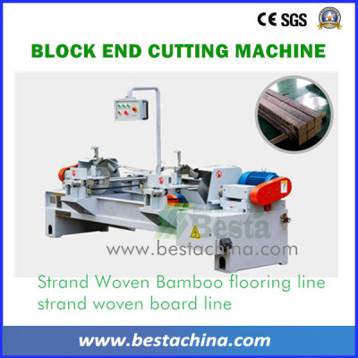 Strand Woven bamboo Beam Machine, Two End Cutting Machine