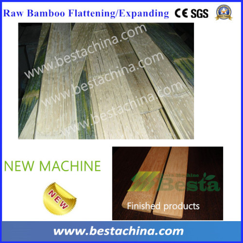 Big Bamboo Flattening Machine, Bamboo Culm Expanding Machine