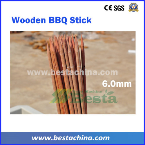 Wooden BBQ Stick Machine, Wooden Skewer Making Machine