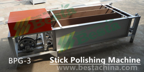 Bamboo Stick Machines, Bamboo Stick Polishing Machine (BPG-3)