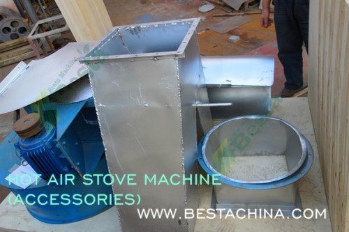 Hot air stove machine, drying machine