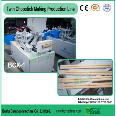 Bamboo Twin Chopstick Making Machine