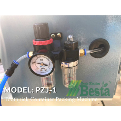Toothpick Plastic Container Packing Machine