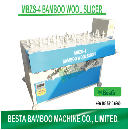 MBZS-4 Bamboo Stick Making Machine, bamboo wool slicer (HIGH QUALITY)