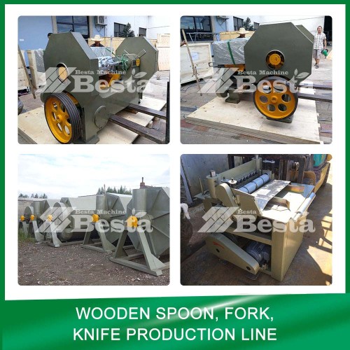 160mm Wooden Spoon Making Machine -exported to India