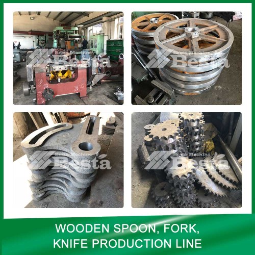 160mm Wooden Spoon Making Machine -exported to India