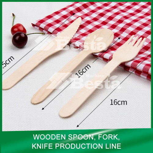 140MM Wooden Spoon Hot Pressing Machine