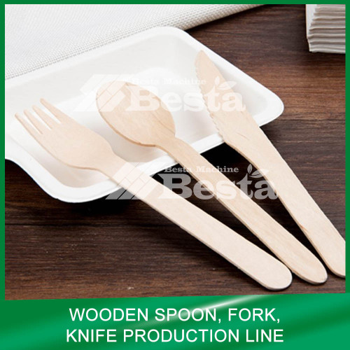 Disposable Wooden Spoon Making Production Line