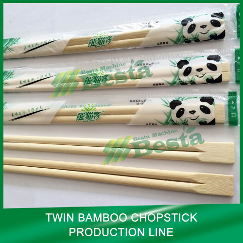 Bamboo Twin Chopstick Making Machine