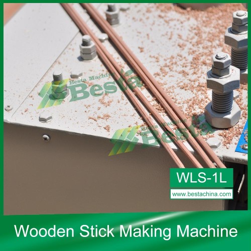 Wooden stick making machine, high quality wooden stick machine