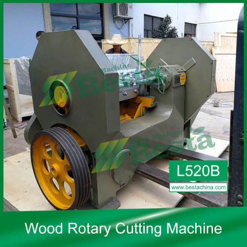 máquina de corte rotativa de madera