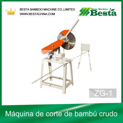 sierra de bambú, de bambú de la máquina de corte. (ZG-1)
