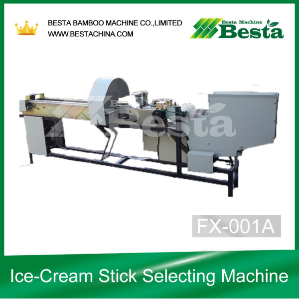 Máquina de selección de palitos de helado (Control de calidad)