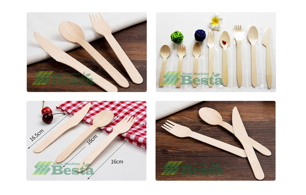 wooden spoon, fork making machine