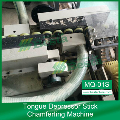 Stick Chamfering Machine，Ice cream stick making machine
