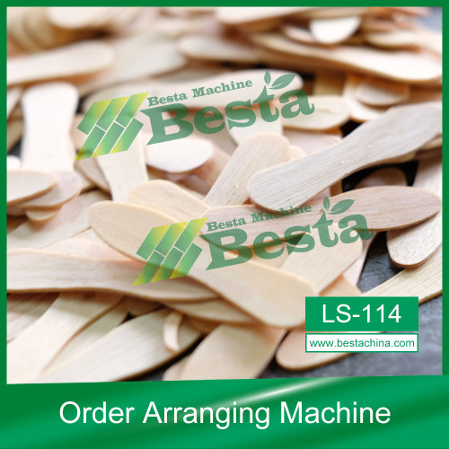 114 MM Wooden Ice Cream Stick Order Arranging Machine