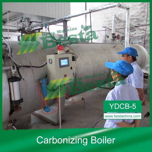 Carboinzing Boiler, Strand Woven Flooring Making Machine