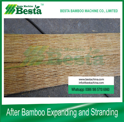 Bamboo Expanding and Stranding Machine, bamboo culm crusher (new)