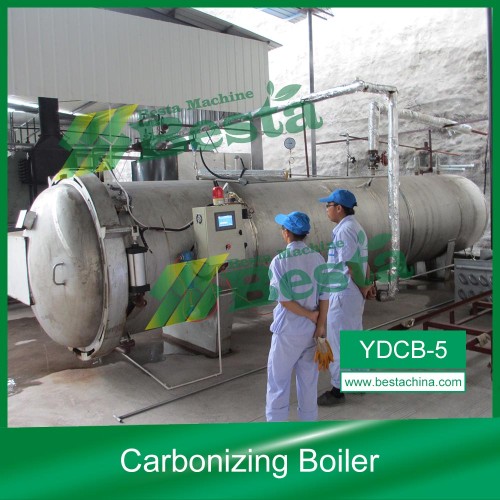 Carboinzing Boiler, Strand Woven Flooring Making Machine