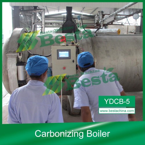 Carboinzing Boiler, Strand Woven Flooring Making Machine