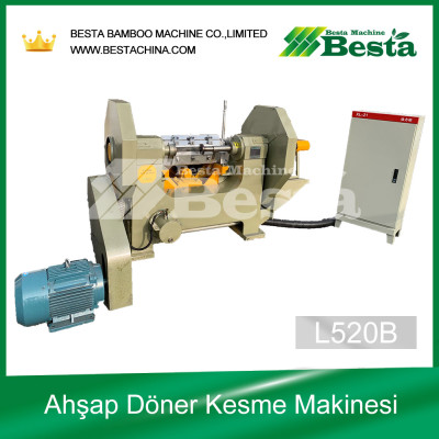 L520B Ahşap Döner Kesme Makinesi, dondurma çubuğu makinesi