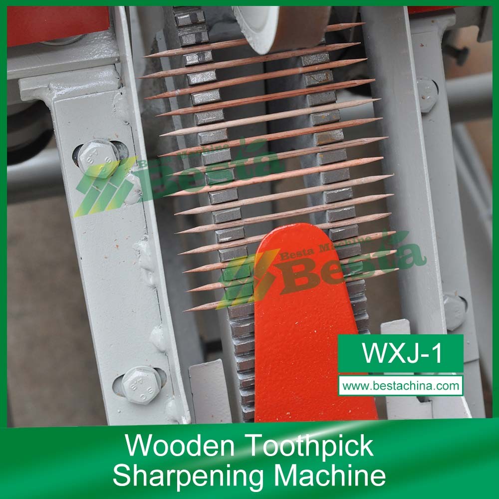 Toothpick Sharpening Machine, Toothpick Production Line Wooden