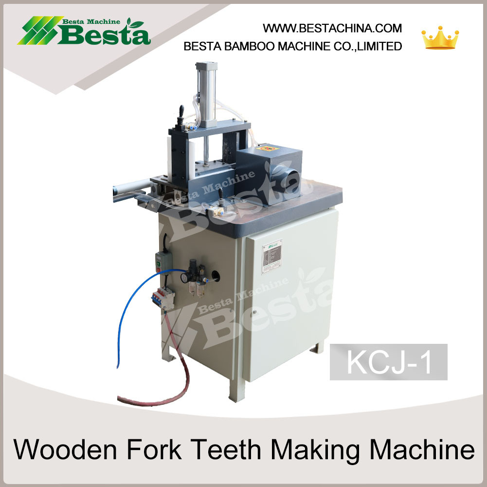 wooden fork teeth making machine