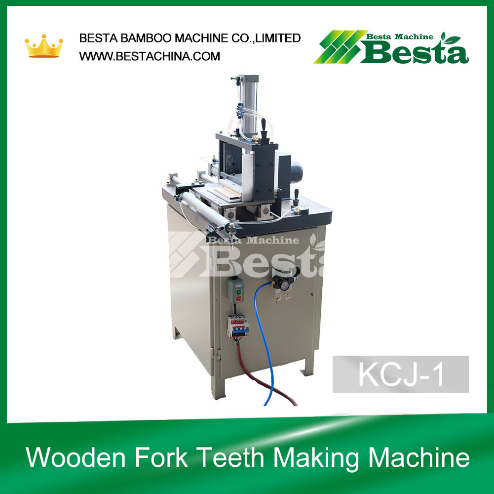 Wooden Fork Teeth Milling Machine (teeth making) wood spoon fork