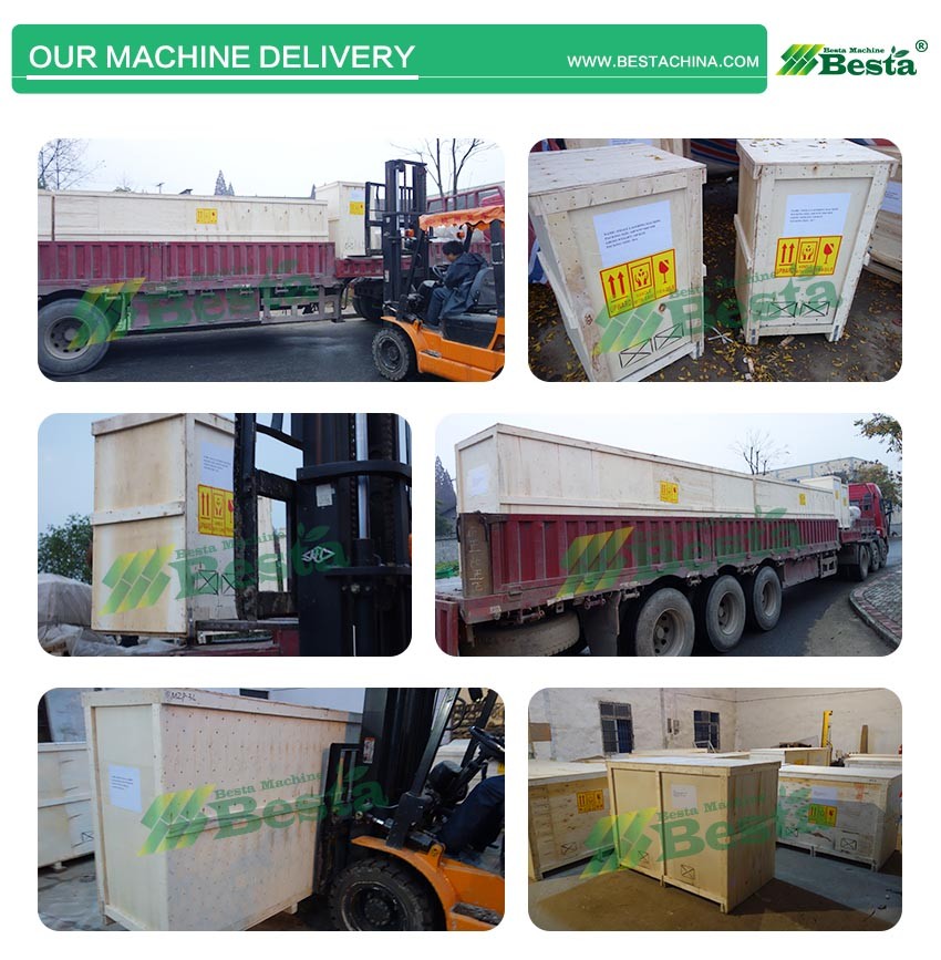 Our machine delivery