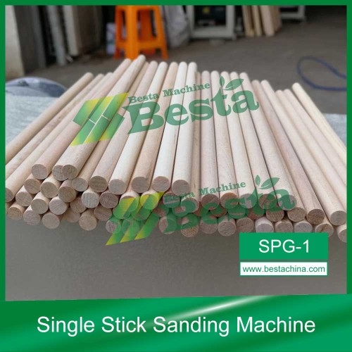 Single Stick Sanding Machine,Round Stick Polishing