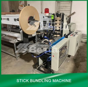 Tongue Depressor Stick Bundling Machine