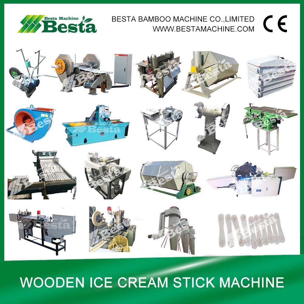 Ice cream stick making machine (detailed) Wooden Ice cream Stick