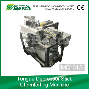 Tongue Depressor Stick Chamfering Machine，Ice cream stick making machine