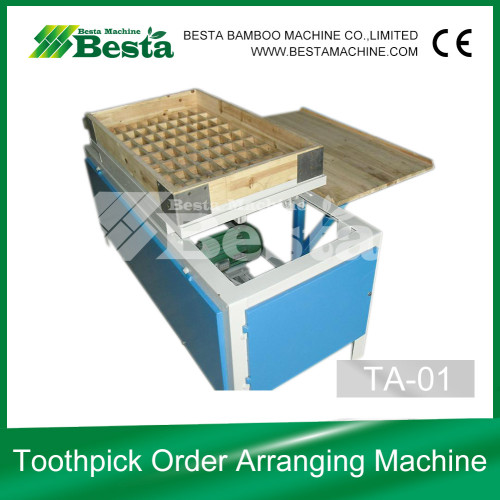 Wooden Toothpick Order Arranging Machine