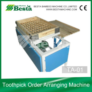 Toothpick Order Arranging Machine