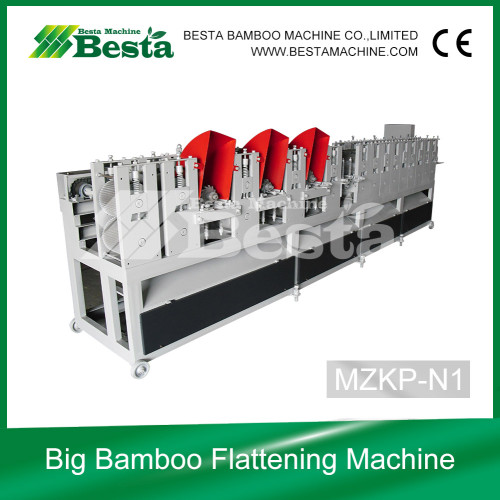 Big Bamboo Flattening Machine, Bamboo Culm Expanding Machine