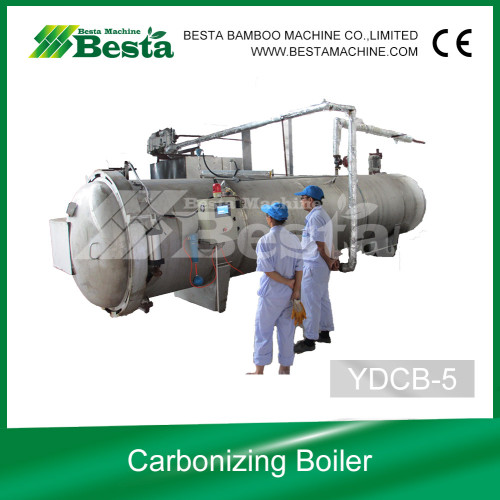 Carboinzing Boiler, Strand Woven Flooring Making Machine